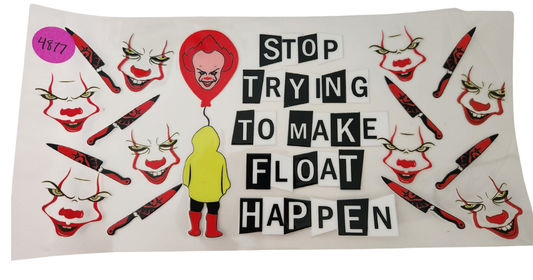 4877 PENNYWISE CUP DECAL