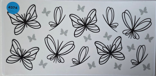4374 BUTTERFLIES
