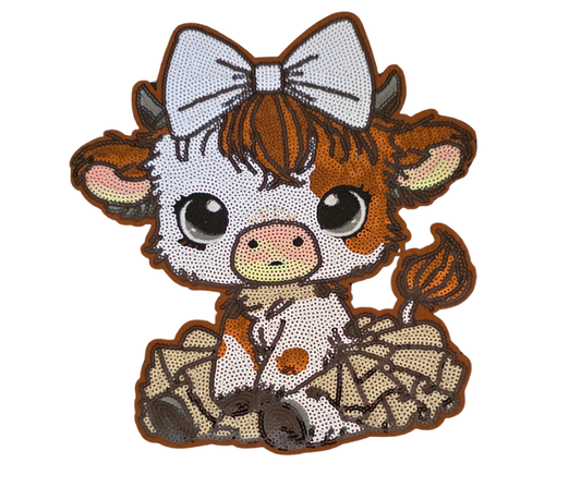HIGHLAND COW PATCH TRANSFER