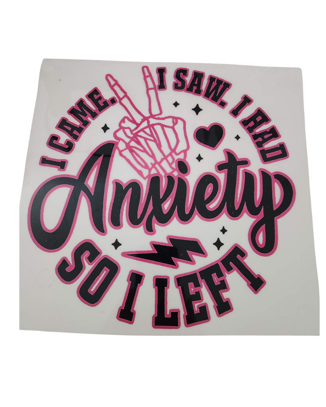 1167 ANXIETY SHIRT TRANSFER