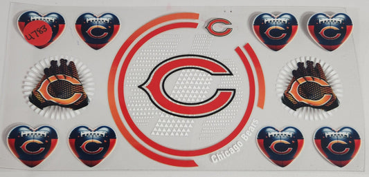 4783 BEARS CUP DECAL