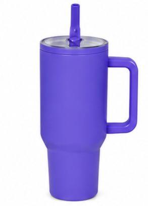 40oz DARK PURPLE STAINLESS STEEL