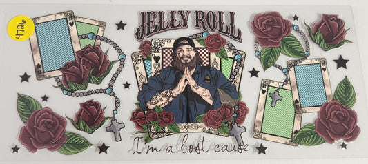 4726 JELLY ROLL CUP DECAL