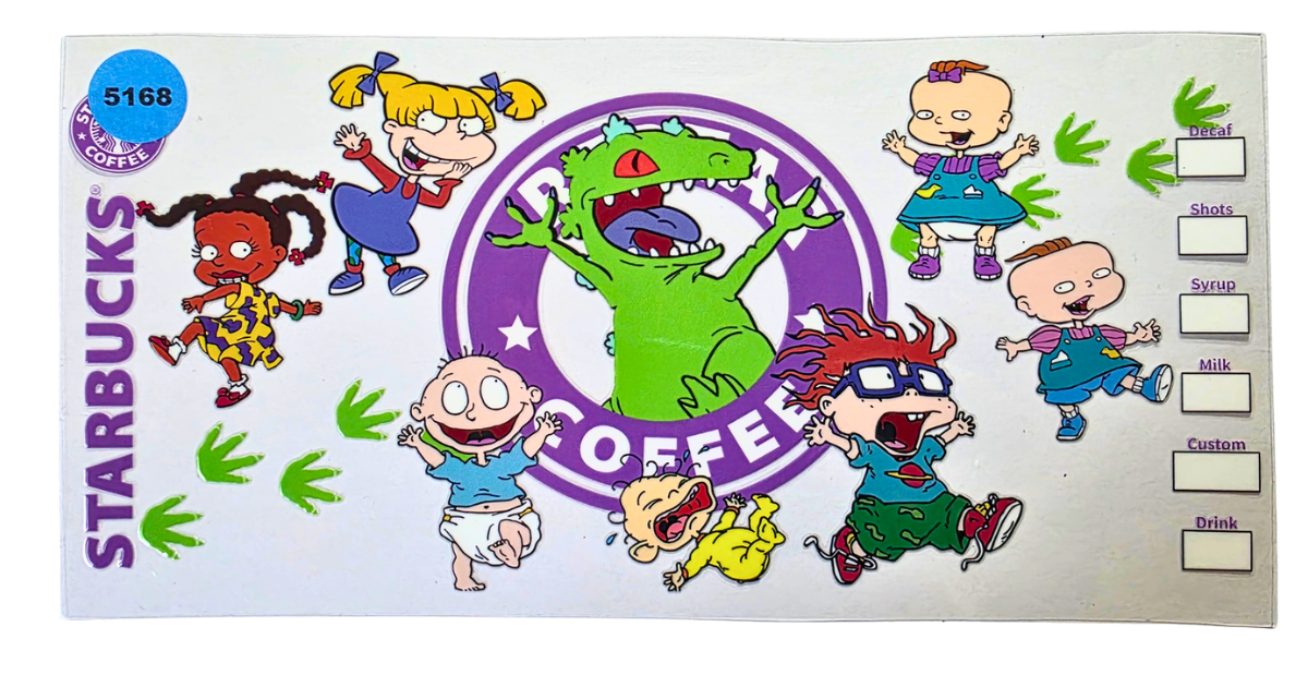 5168 RUGRATS CUP DECAL