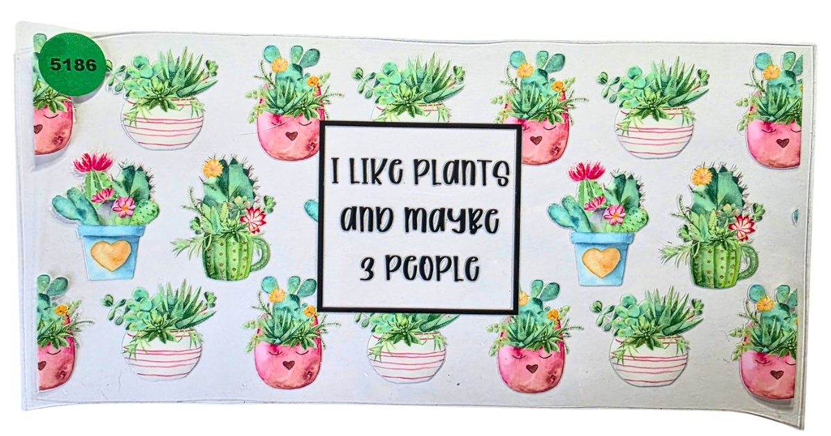 5186 PLANTS CUP DECAL