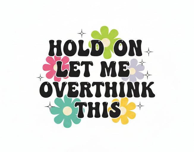 OVERTHINK THIS TOTE BAG TRANSFER