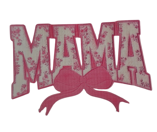 395 PINK MAMA RIBBON TRANSFER
