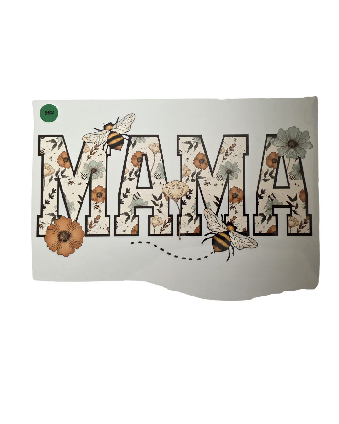 982 MAMA SHIRT TRANSFER