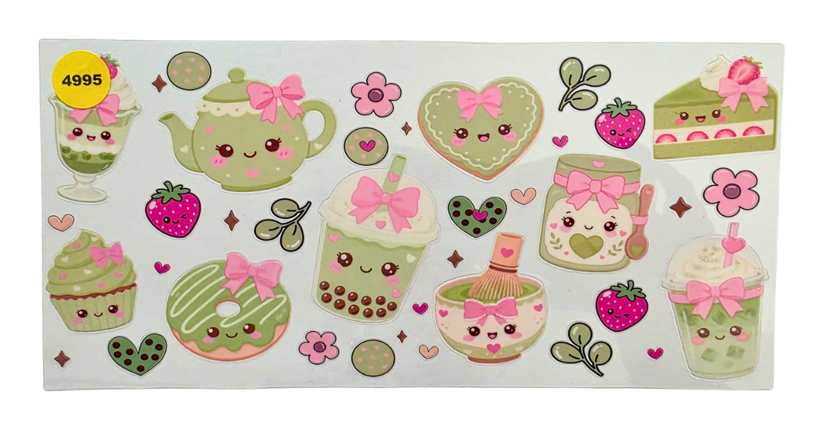 4995 MATCHA CUP DECAL