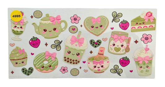 4995 MATCHA CUP DECAL
