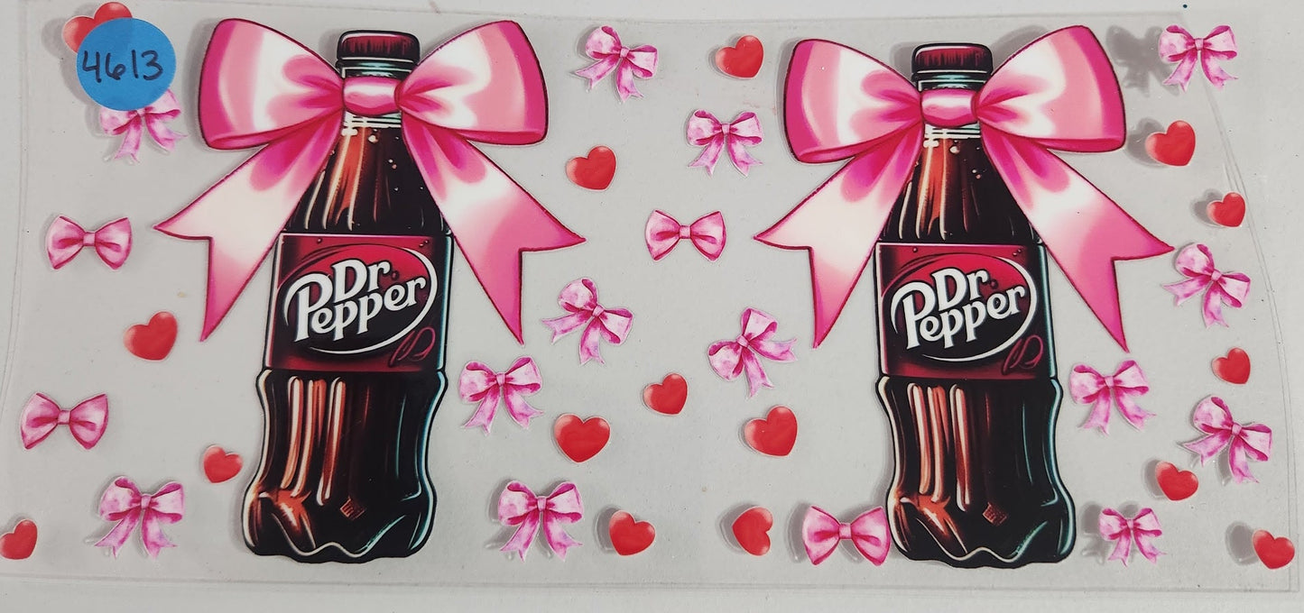 4613 DR PEPPER CUP DECAL