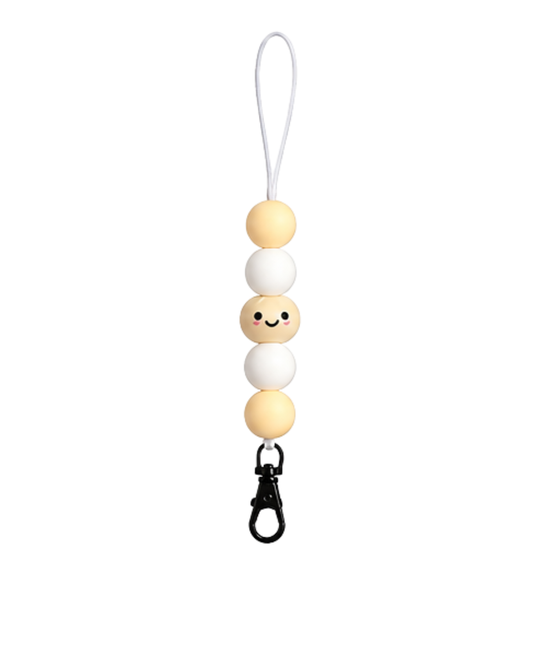 YELLOW & WHITE DUMPLING FRESHIE HANGER
