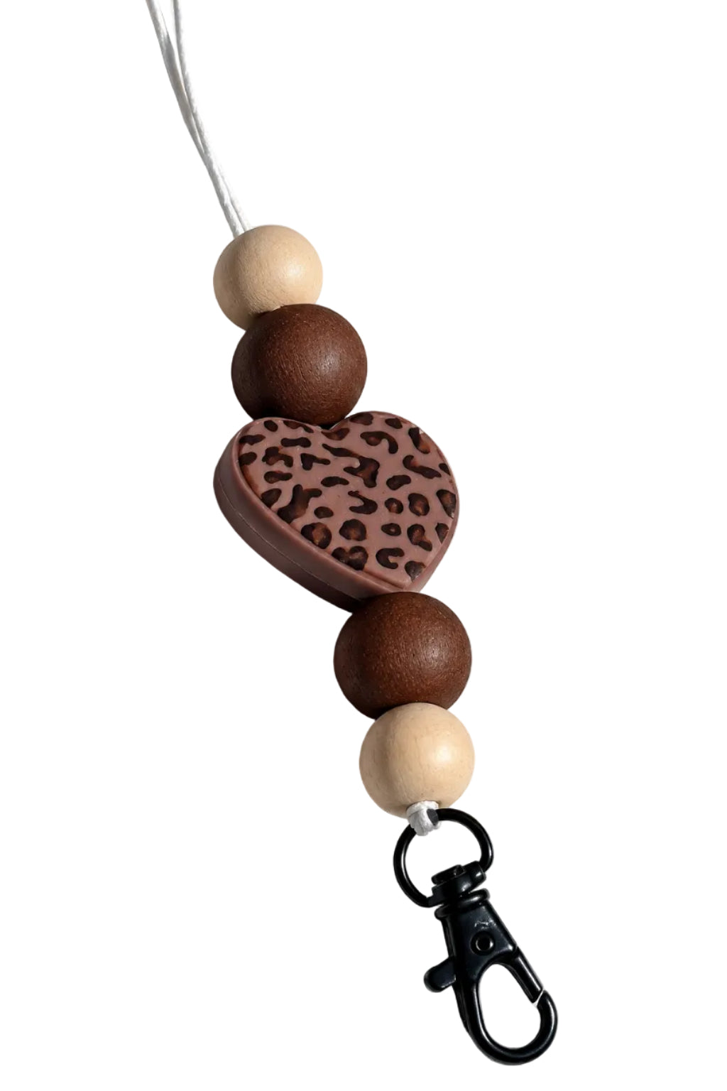 CHEETAH PRINT HEART FRESHIE HANGER