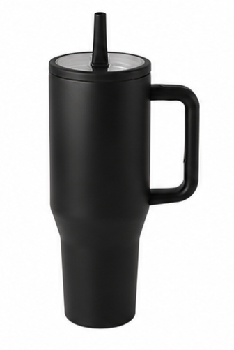 40oz BLACK STAINLESS STEEL