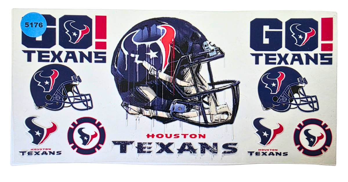 5176 TEXANS CUP DECAL