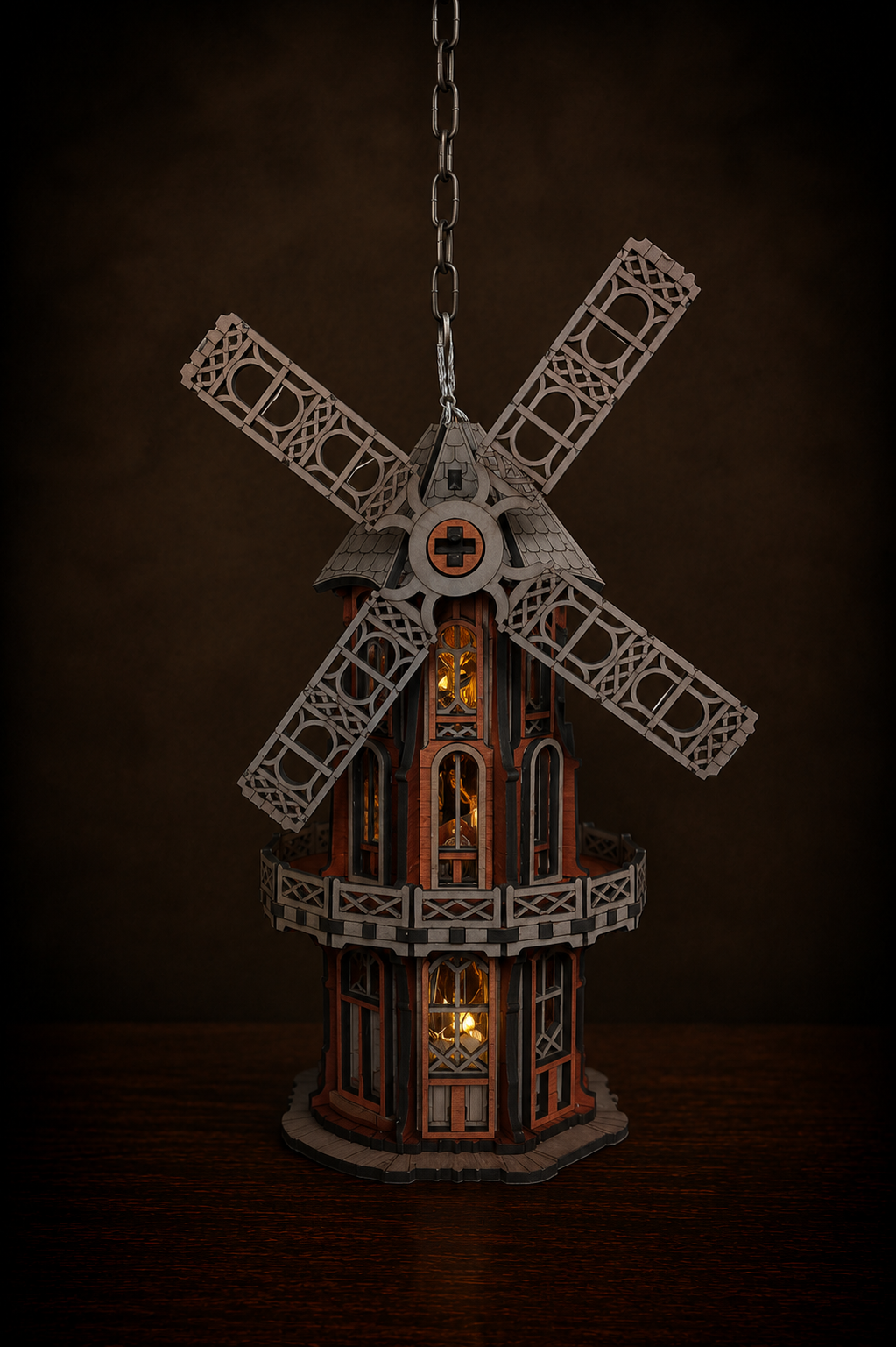 OUTDOOR WINDMILL BIRDHOUSE