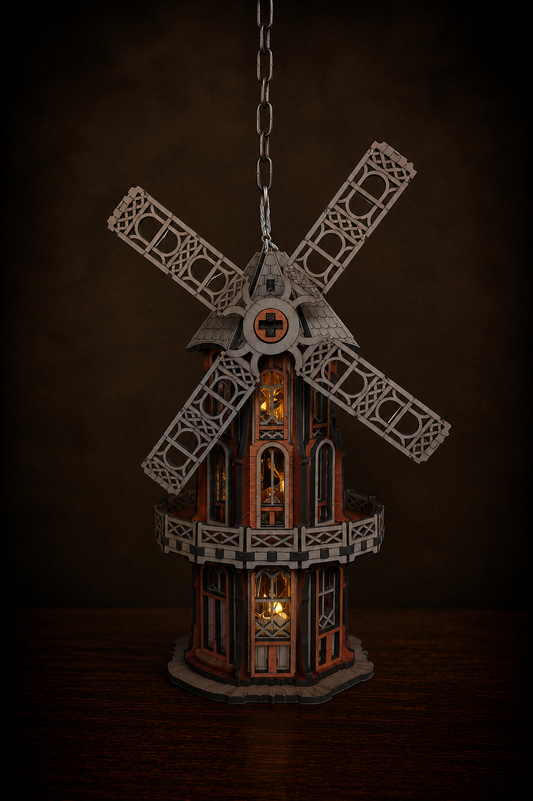 OUTDOOR WINDMILL BIRDHOUSE
