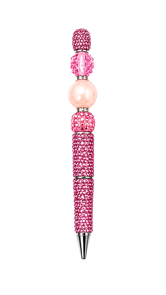 PINK RHINESTONE PEN