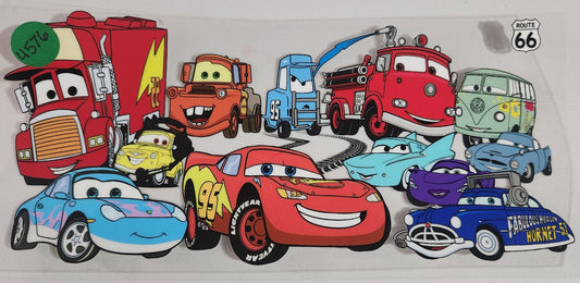 4576 CARS CUP DECAL