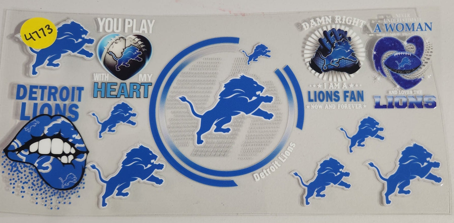 4773 LIONS CUP DECAL
