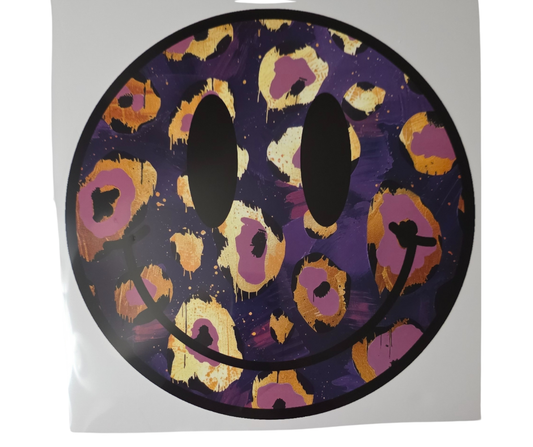600 PURPLE SMILEY FACE