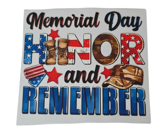 771 MEMORIAL DAY HONOR AND REMEMBER