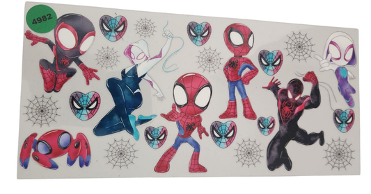 4982 SPIDERMAN CUP DECAL