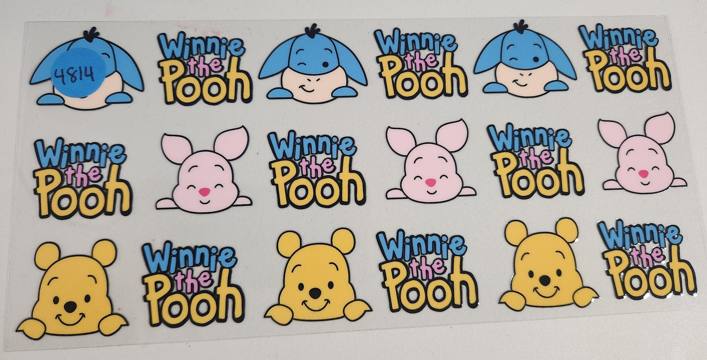 4814 POOH CUP DECAL (DOUBLE SIDED)