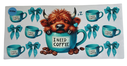 4354 HIGHLAND COW