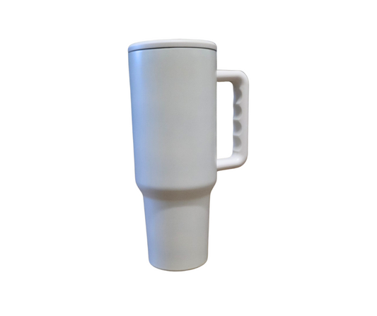 40oz WHITE STRAW (DECAL ONLY)