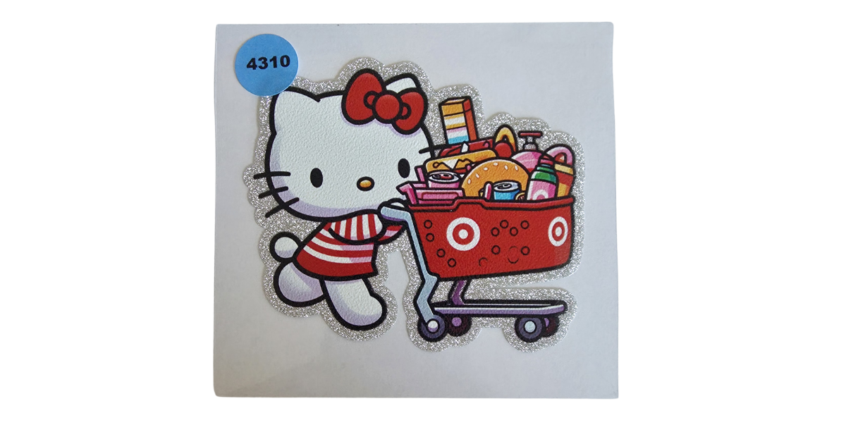 4310 KELLO KITTY GLITTER (SMALL)