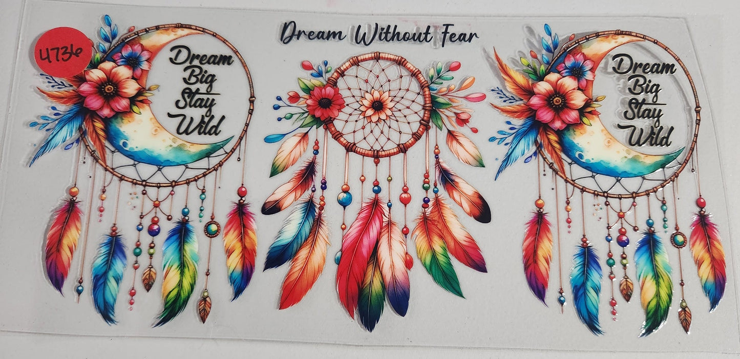 4736 DREAMCATCHER CUP DECAL