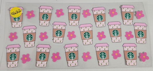 4622 STARBUCKS CUP DECAL