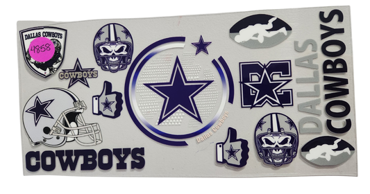 4858 COWBOYS CUP DECAL