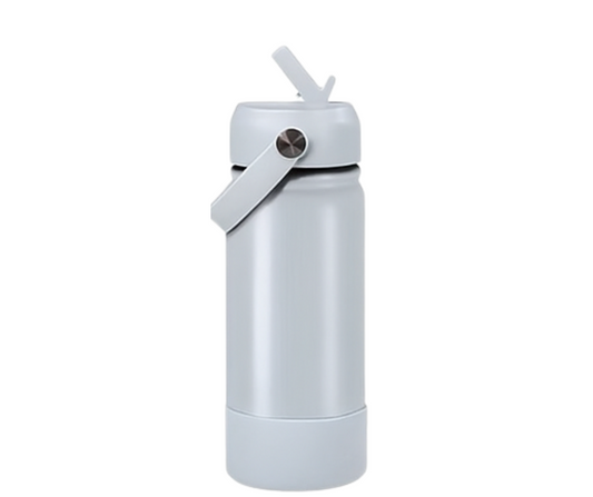 SILVER 18oz STAINLESS STEEL LEAK PROOF (DECAL ONLY)