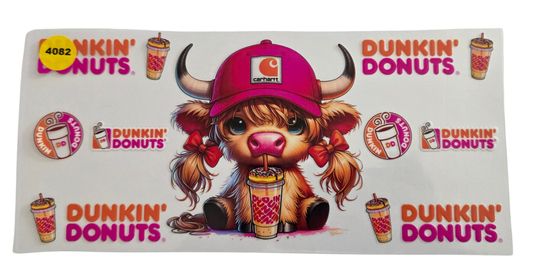 4082 HIGHLAND COW DUNKIN