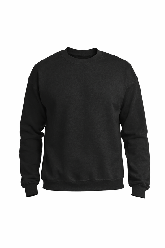 BLACK CREWNECK