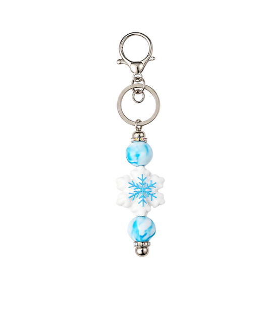 SNOWFLAKE KEYCHAIN