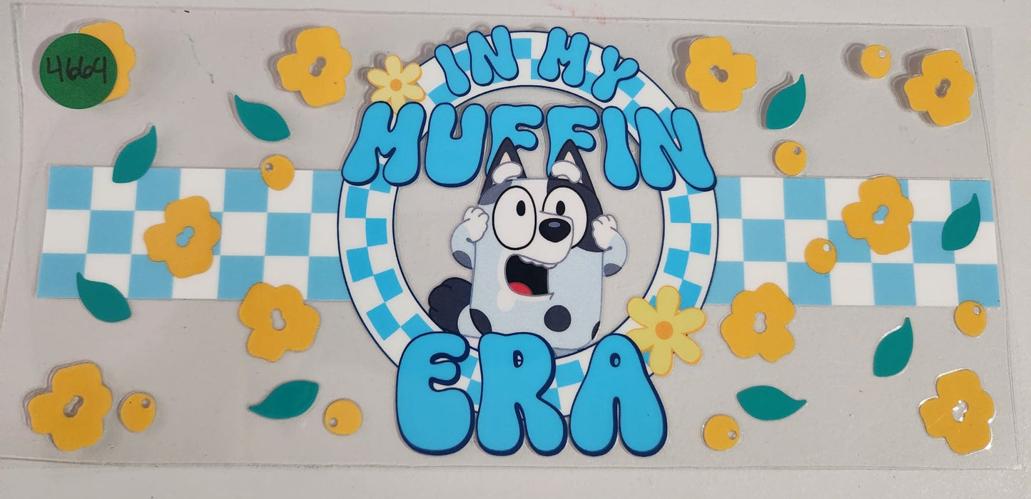 4664 BLUEY CUP DECAL