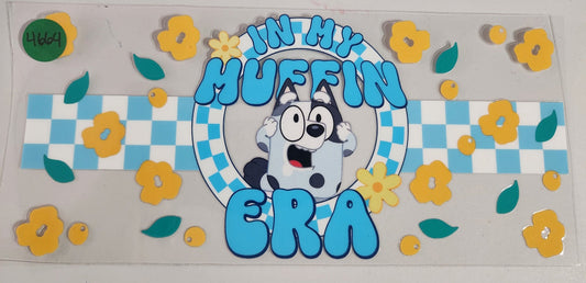 4664 BLUEY CUP DECAL