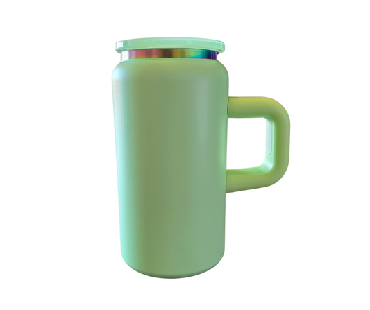 16oz MINT GREEN HANDLE (DECAL ONLY)