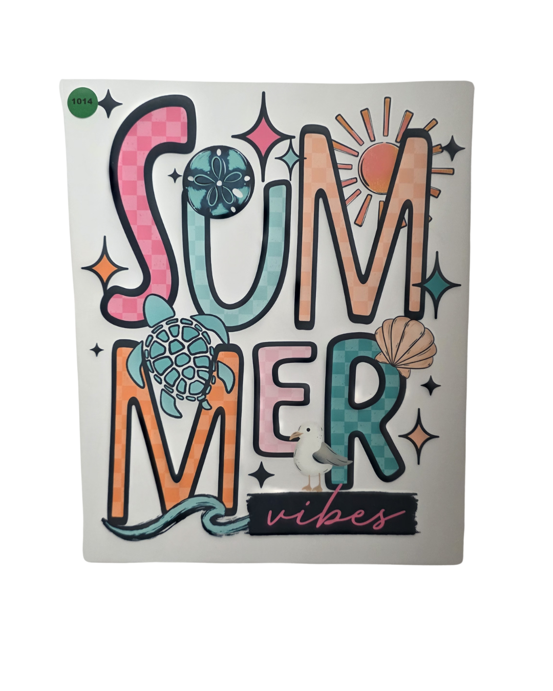 1014 SUMMER VIBES SHIRT TRANSFER