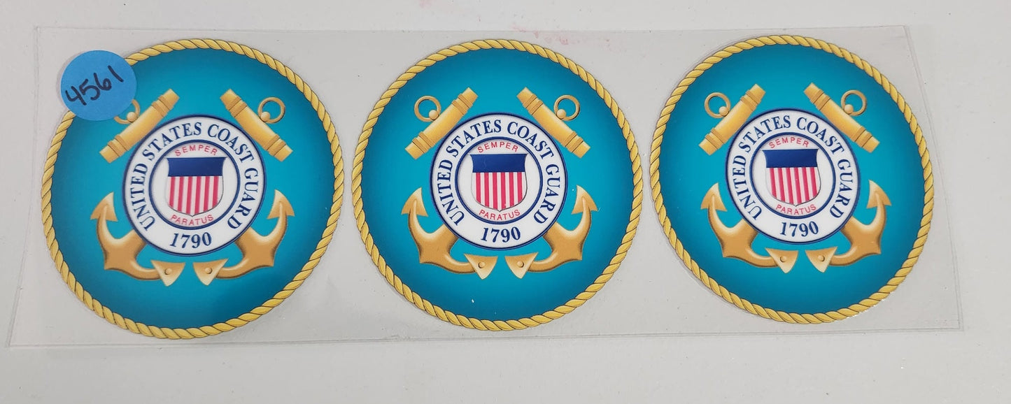 4561 COAST GUARD CUP DECAL