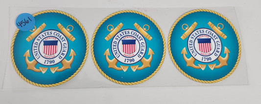 4561 COAST GUARD CUP DECAL