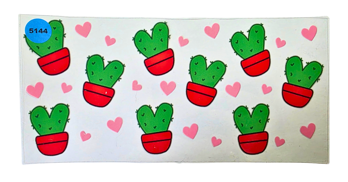 5144 CACTUS CUP DECAL