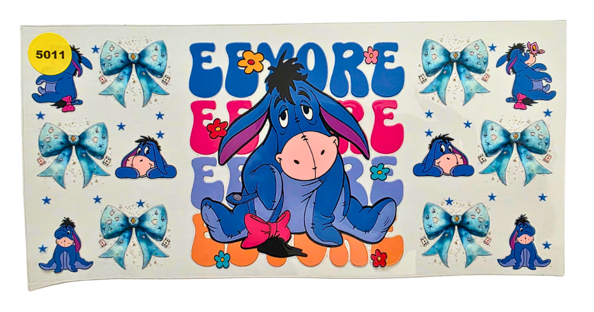 5011 EEYORE CUP DECAL