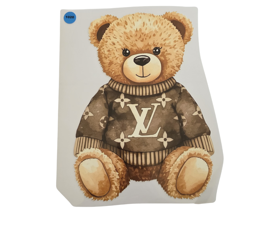 1020 LV BEAR SHIRT TRANSFER