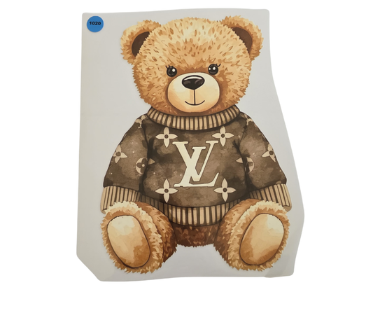 1020 LV BEAR SHIRT TRANSFER