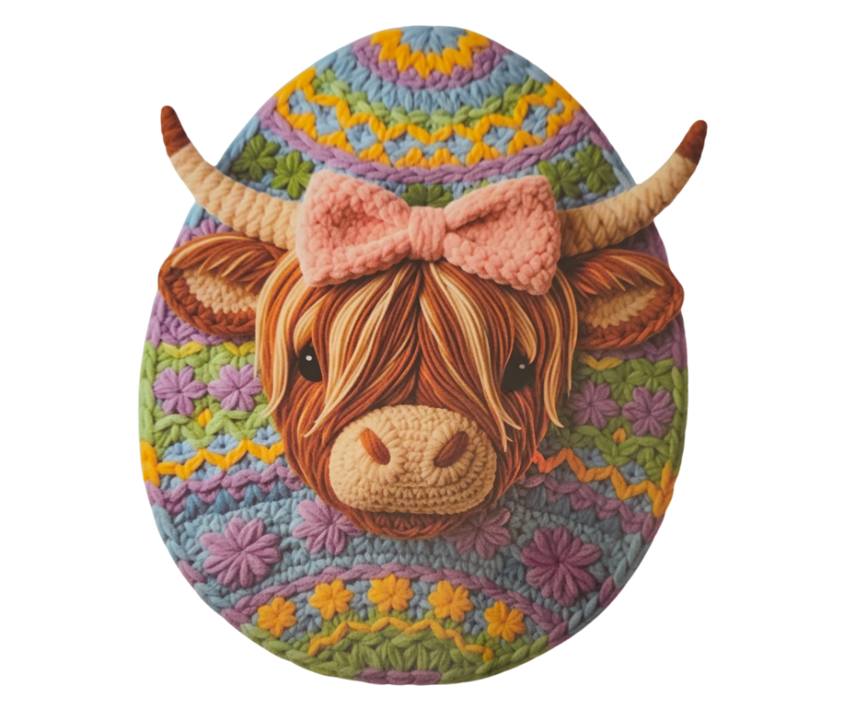 921 EASTER HIGHLAND COW