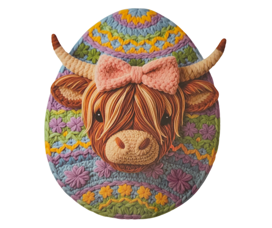 921 EASTER HIGHLAND COW